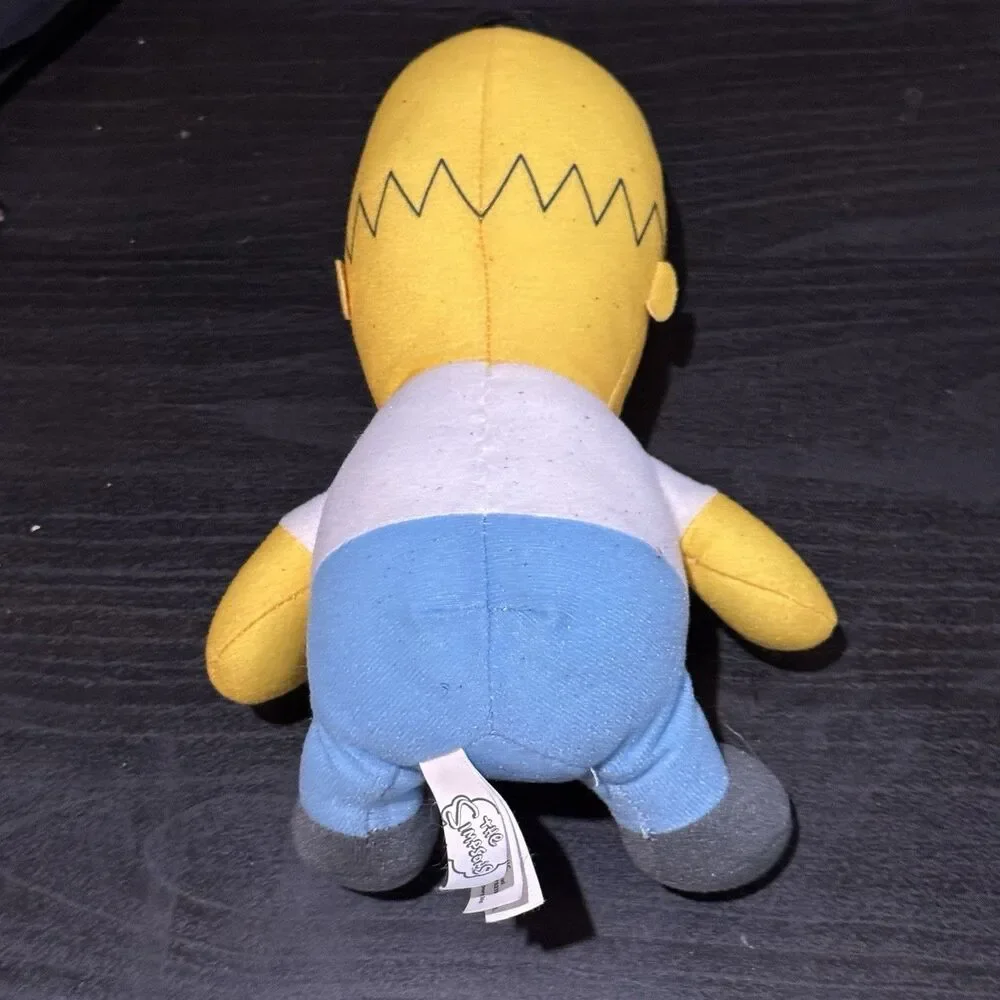 The Simpsons Homer Simpson Plush 8”Licensed Toy Factory Stuffed Doll